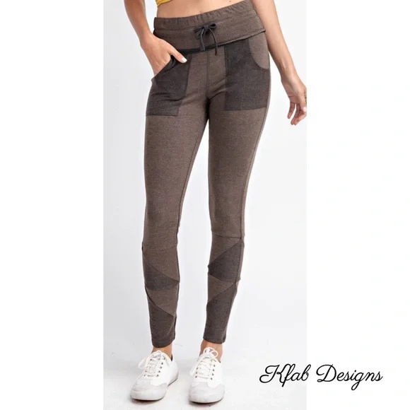 ❤️LAST 1! French Terry Washed Jogger Leggings! - Picture 2 of 4